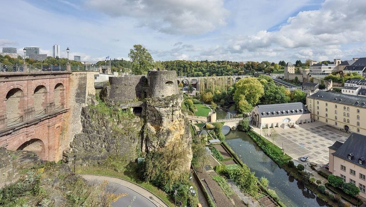 Le Grund et la vallée de l’Alzette, Luxembourg
